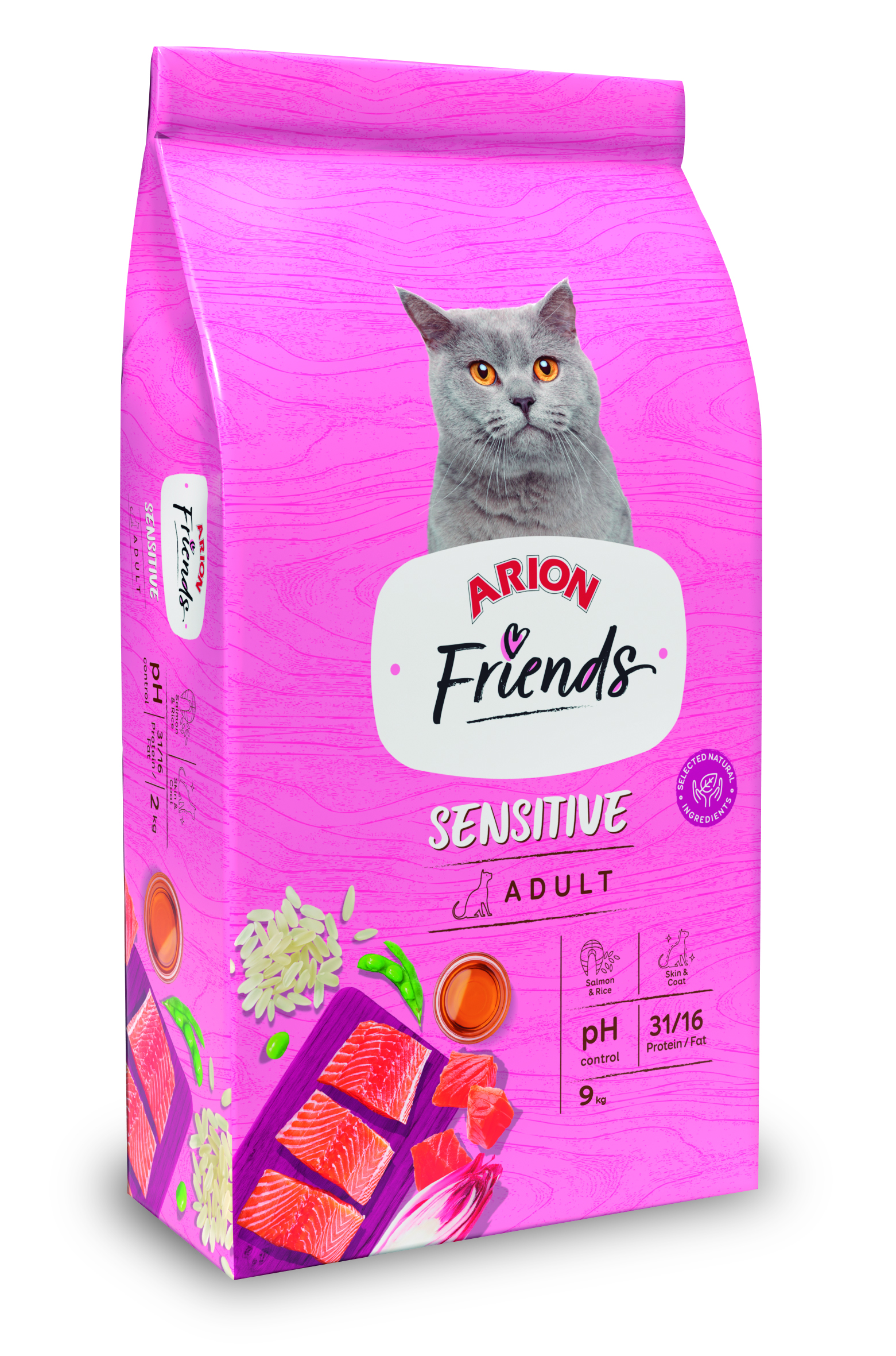Arion Friends Adult “Sensitive Cat” – 9Kg