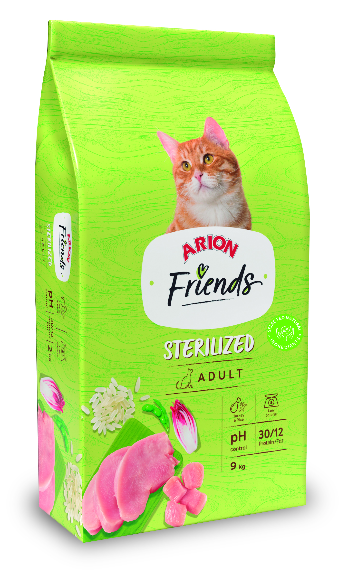 Arion Friends Adult “Sterilized Cat” – 9Kg