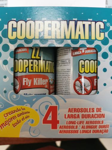 ZZ Coopermatic Fly Killer – 4 Uds.